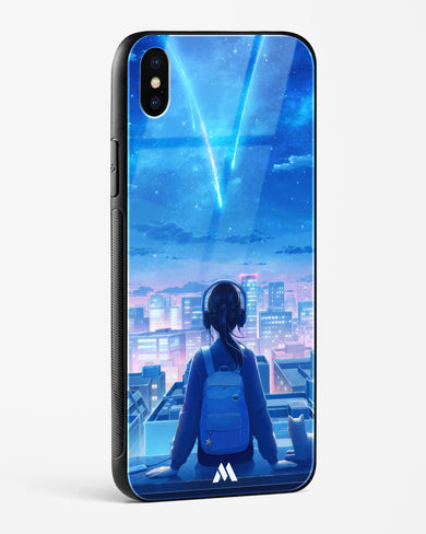 Meteor Showers Glass Case Phone Cover (Apple)