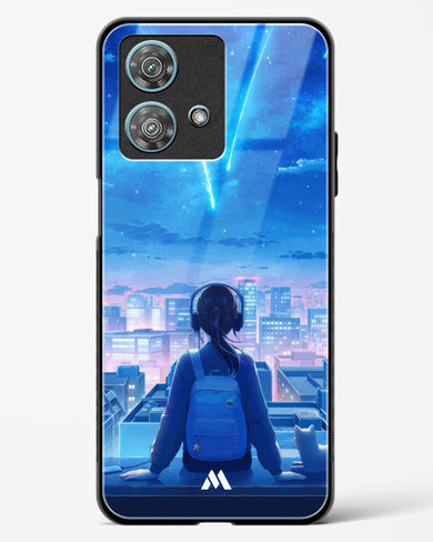 Meteor Showers Glass Case Phone Cover (Motorola)