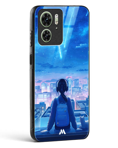 Meteor Showers Glass Case Phone Cover (Motorola)