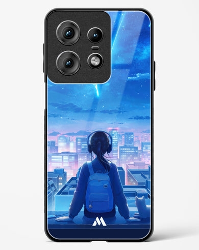 Meteor Showers Glass Case Phone Cover (Motorola)