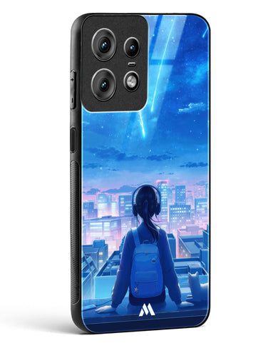 Meteor Showers Glass Case Phone Cover (Motorola)