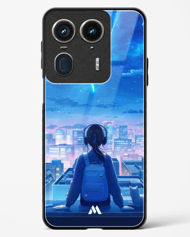 Meteor Showers Glass Case Phone Cover (Motorola)