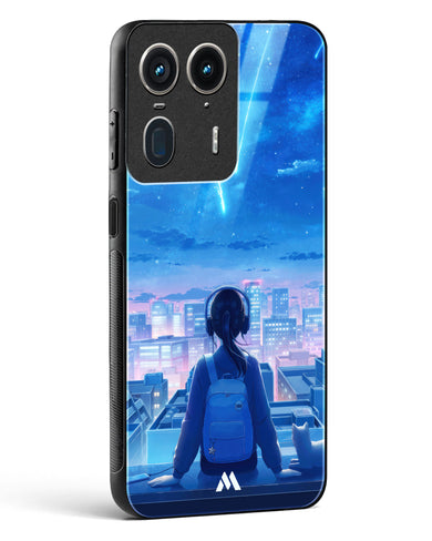 Meteor Showers Glass Case Phone Cover (Motorola)