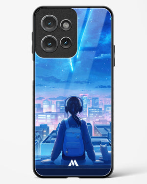 Meteor Showers Glass Case Phone Cover (Motorola)