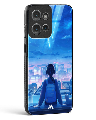 Meteor Showers Glass Case Phone Cover (Motorola)