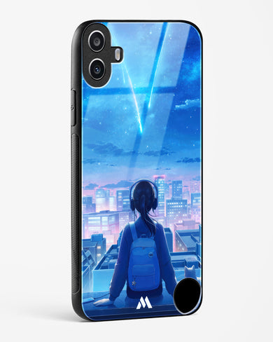 Meteor Showers Glass Case Phone Cover (Nothing)