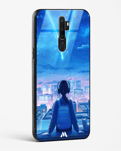 Meteor Showers Glass Case Phone Cover (Oppo)