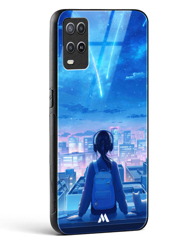 Meteor Showers Glass Case Phone Cover (Oppo)