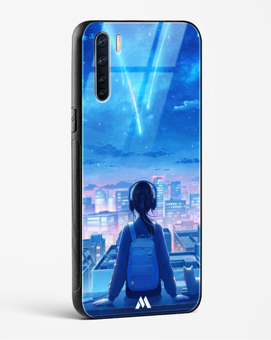 Meteor Showers Glass Case Phone Cover (Oppo)