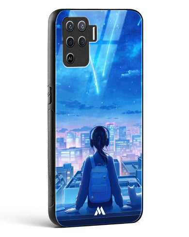 Meteor Showers Glass Case Phone Cover (Oppo)