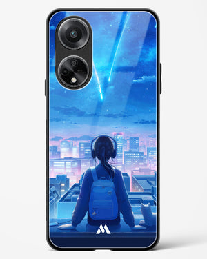 Meteor Showers Glass Case Phone Cover (Oppo)