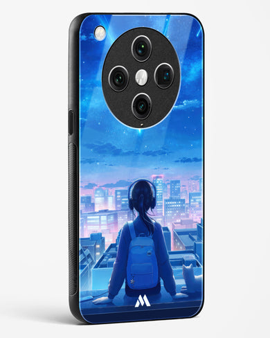 Meteor Showers Glass Case Phone Cover (Oppo)