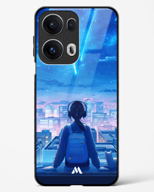 Meteor Showers Glass Case Phone Cover (Oppo)