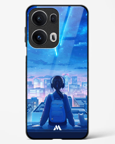 Meteor Showers Glass Case Phone Cover (Oppo)