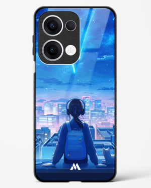 Meteor Showers Glass Case Phone Cover (Oppo)