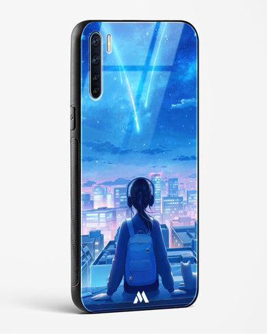 Meteor Showers Glass Case Phone Cover (Oppo)