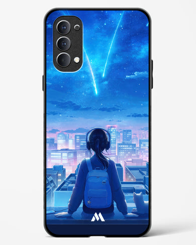 Meteor Showers Glass Case Phone Cover (Oppo)