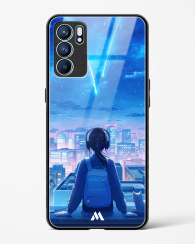 Meteor Showers Glass Case Phone Cover (Oppo)