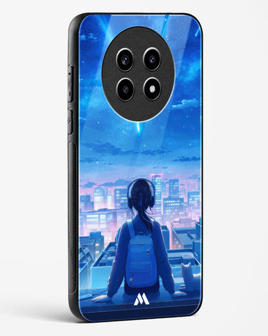 Meteor Showers Glass Case Phone Cover (Realme)