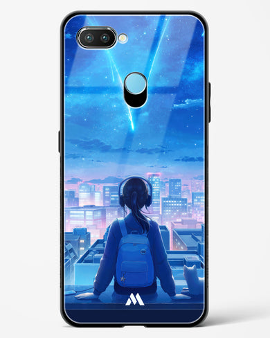 Meteor Showers Glass Case Phone Cover (Realme)