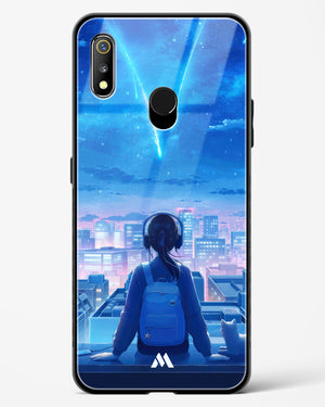 Meteor Showers Glass Case Phone Cover (Realme)