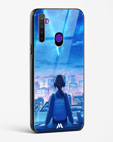 Meteor Showers Glass Case Phone Cover (Realme)