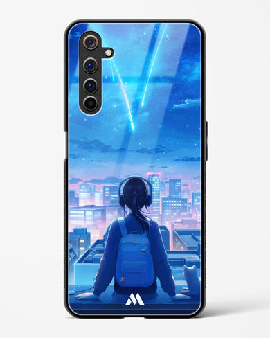 Meteor Showers Glass Case Phone Cover (Realme)