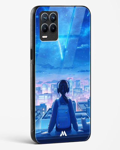 Meteor Showers Glass Case Phone Cover (Realme)