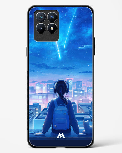 Meteor Showers Glass Case Phone Cover (Realme)