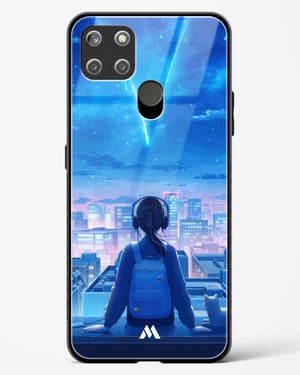 Meteor Showers Glass Case Phone Cover (Realme)