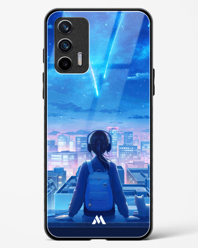 Meteor Showers Glass Case Phone Cover (Realme)