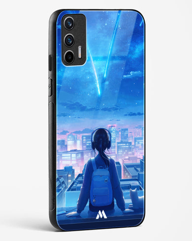 Meteor Showers Glass Case Phone Cover (Realme)