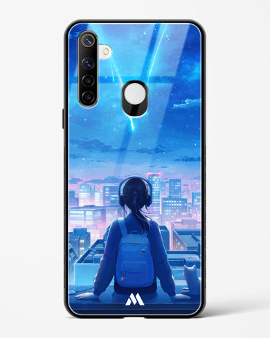 Meteor Showers Glass Case Phone Cover (Realme)