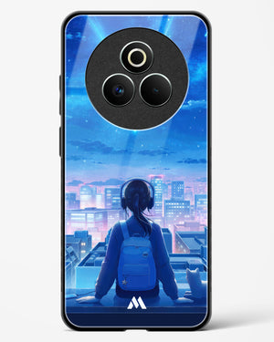 Meteor Showers Glass Case Phone Cover (Realme)