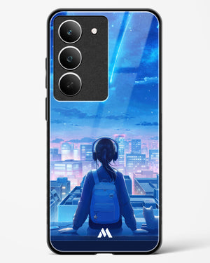 Meteor Showers Glass Case Phone Cover (Realme)