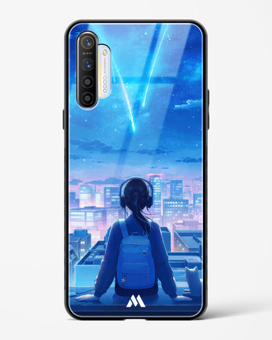 Meteor Showers Glass Case Phone Cover (Realme)