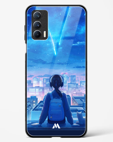 Meteor Showers Glass Case Phone Cover (Realme)