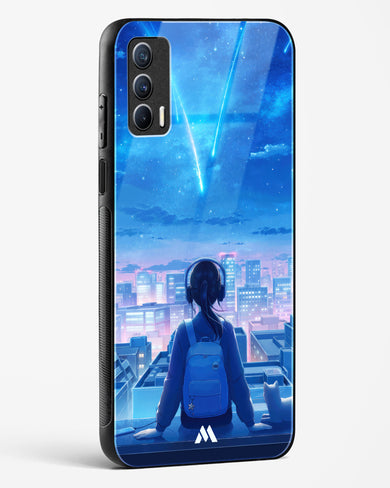 Meteor Showers Glass Case Phone Cover (Realme)