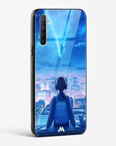 Meteor Showers Glass Case Phone Cover (Realme)