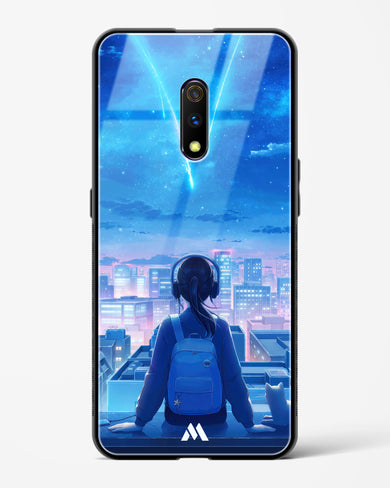 Meteor Showers Glass Case Phone Cover (Realme)