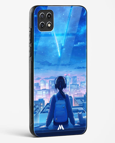 Meteor Showers Glass Case Phone Cover (Samsung)