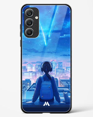 Meteor Showers Glass Case Phone Cover (Samsung)