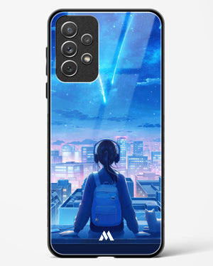 Meteor Showers Glass Case Phone Cover (Samsung)