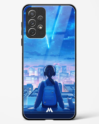 Meteor Showers Glass Case Phone Cover (Samsung)