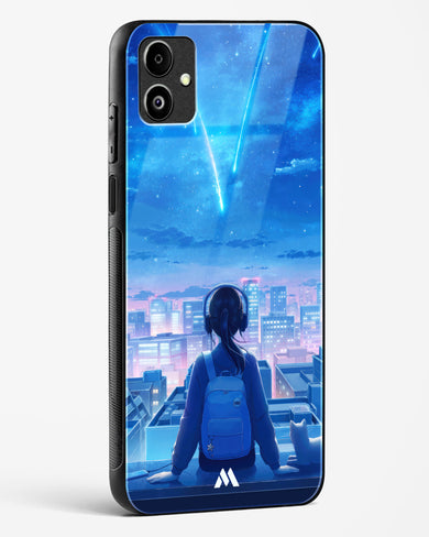 Meteor Showers Glass Case Phone Cover (Samsung)