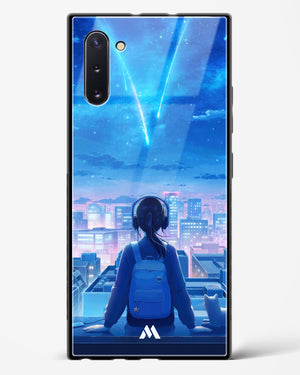 Meteor Showers Glass Case Phone Cover (Samsung)