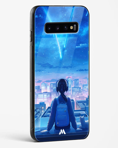 Meteor Showers Glass Case Phone Cover (Samsung)