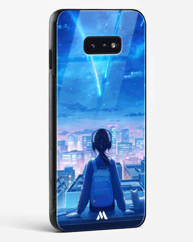 Meteor Showers Glass Case Phone Cover (Samsung)