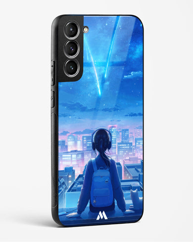 Meteor Showers Glass Case Phone Cover (Samsung)