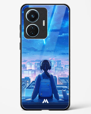 Meteor Showers Glass Case Phone Cover (Vivo)